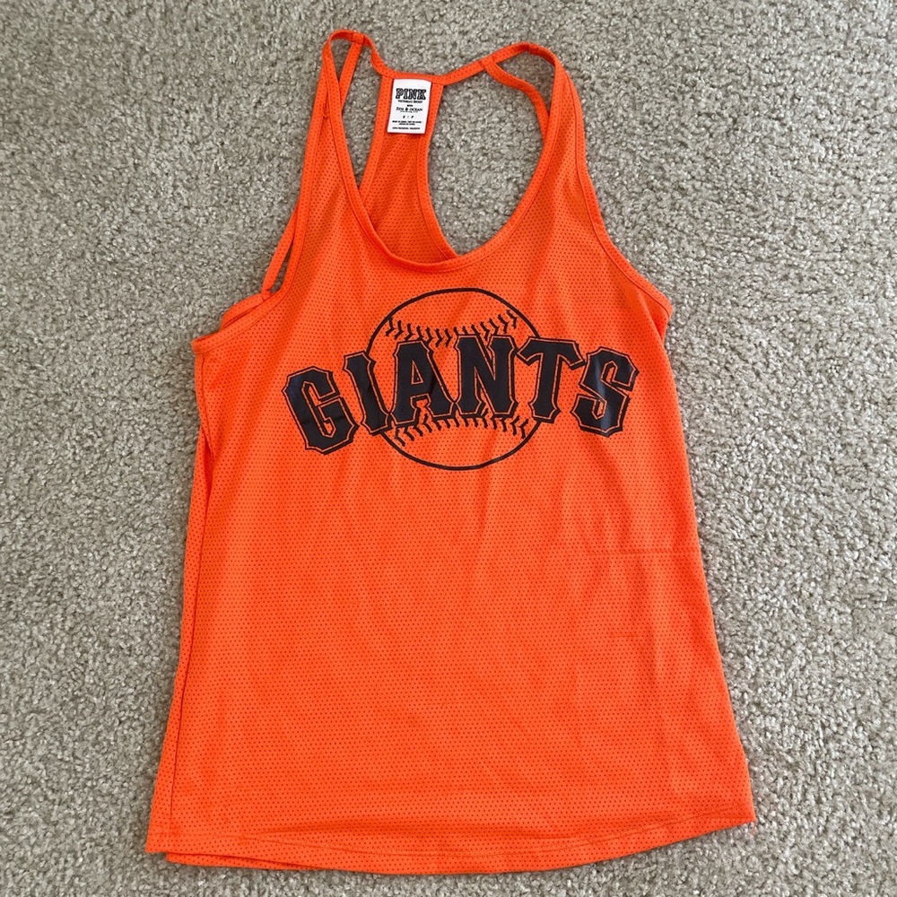 Victoria’s Secret PINK Giants tank top jersey
